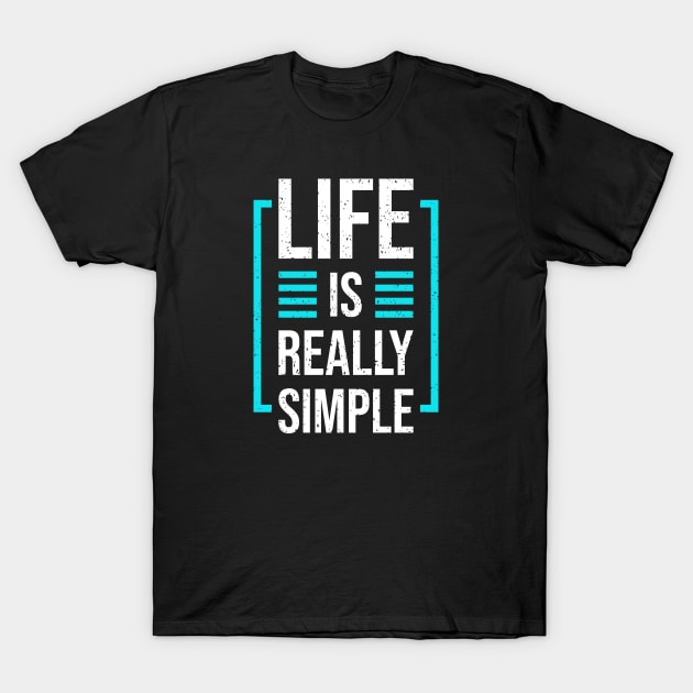 Quotes life typo T-Shirt by Choulous79